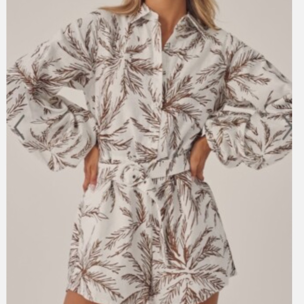 Charlie Holiday Romper Small